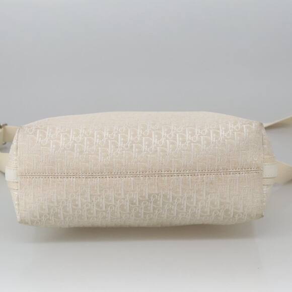 DIOR Trotter Canvas Shoulder Bag White - Picture 9 of 12